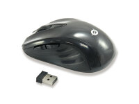 CONCEPTRONIC Reisemaus WLS USB-A/1600DPI/6Tasten   R schwarz