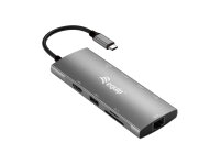 Equip Dock  9-1 USB-C->HDMI,GbE,2xUSB-A3.2,USB-C3.2,+...