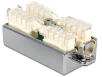 DELOCK LSA Adapter LSA -> LSA Bu/Bu Cat6a geschirmt