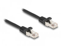 DELOCK Kabel RJ50 Stecker zu RJ50 Stecker S/FTP 2 m schwarz