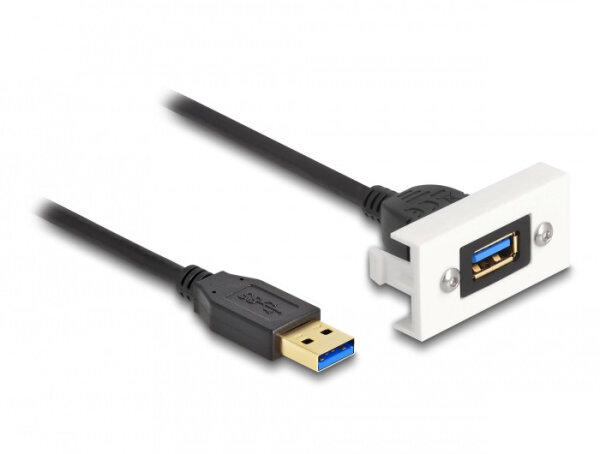 DELOCK Easy 45modul SuperSpeed USB (USB 3.2 Gen 1) USB Typ-A