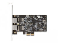 DELOCK PCI Express x2 Karte auf 2xRJ45 2,5 Gigabit LAN i225