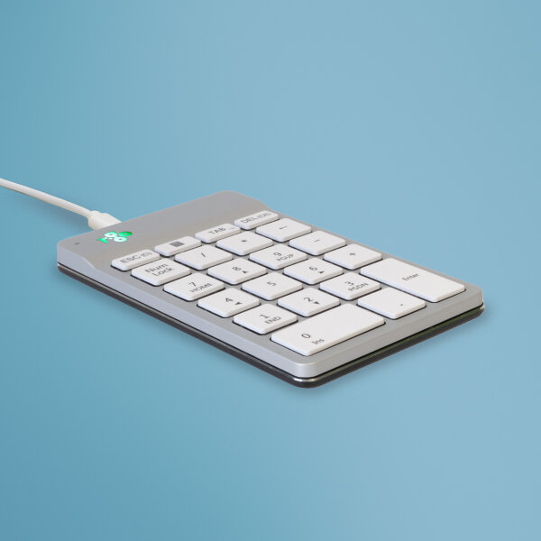 R-Go Nummernblock Numpad Break verkabelt             weiß