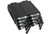 Backplane IcyDock 8x6,3cm SATAI-III in 1x5,25" SSD/HDD 7mm