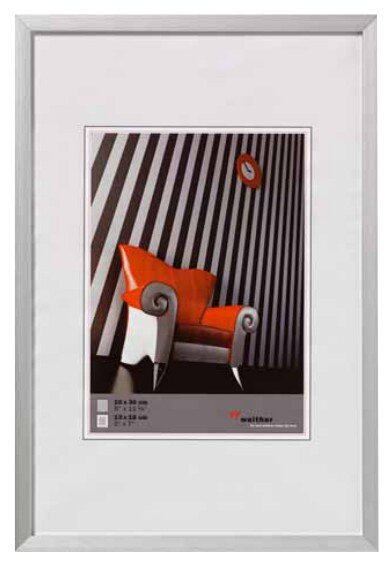 Walther Chair 30x45cm silber