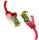 EFB CAT6a ROT 20m Patchkabel S/FTP PIMF