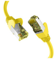 EFB CAT6a GELB 0.25m Patchkabel S/FTP PIMF