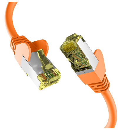 EFB CAT6a ORANGE 0.50m Patchkabel S/FTP PIMF