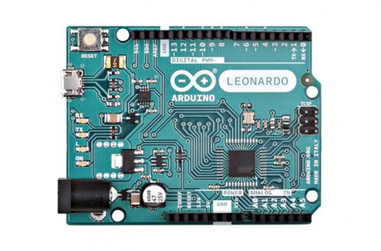 Arduino Leonardo + Headers