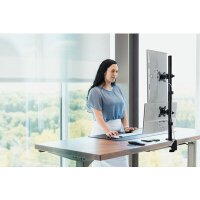 Kensington Monitorarm bis32",2TFT      max.9kg,schw. vertik.