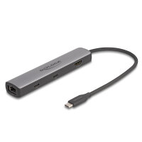 DELOCK USB 40 Gbps USB-C Dockingstation 8K - HDMI USB 10Gbps