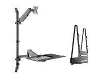Equip Wandmontierte Workstation 17"-32"/1TFT...