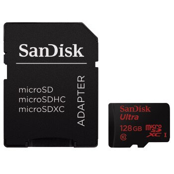 128GB SanDisk Ultra microSDXC