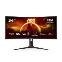 AOC 86,4cm (34")  CU34G2XP/BK 21:09 2xHDMI+2xDP+USB...