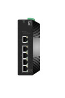 LevelOne Industr.PoE+Switch 4xGE PoE+ 60W Hilbert SL managed