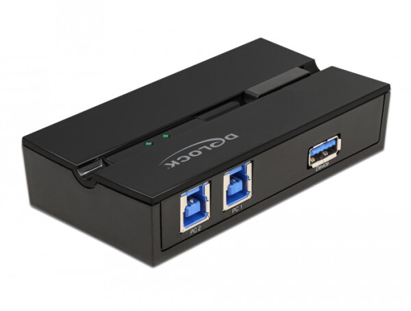 DELOCK USB 3.0 Switch für 2 PC an 1 Gerät