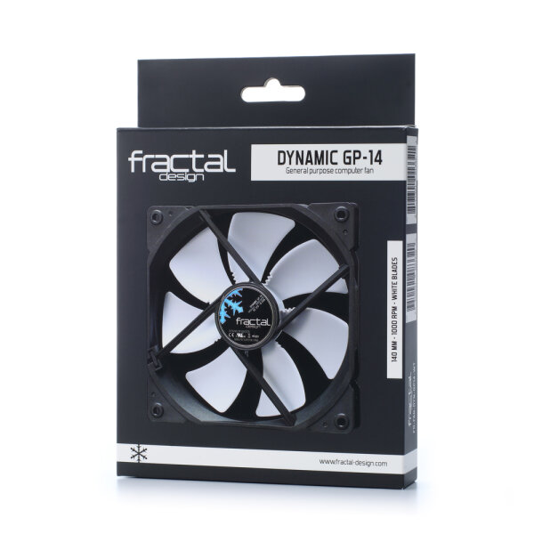 Fractal Design GP-14 Gehäuselüfter 140mm Case Fan Dynamic Series white