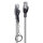 LINDY Patchkabel Cat.6A S/FTP grau 2m verriegelbar