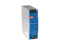 LevelOne Industrie Netzteil 24VDC/120W+DIN-Schiene    silber