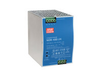 LevelOne Industrie Netzteil 24VDC/480W+DIN-Schiene    silber