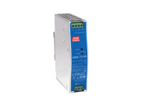 LevelOne Industrie Netzteil 48VDC/ 75W+DIN-Schiene    silber