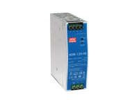 LevelOne Industrie Netzteil 48VDC/120W+DIN-Schiene    silber