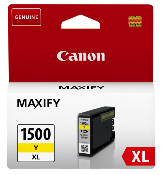 Patrone Canon PGI-1500Y  XL    yellow