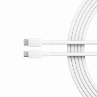Alogic USB 2.0 Anschlusskabel Typ C -C 5A M/M        1m, wei