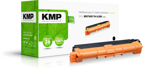 KMP Toner Brother TN243BK 1000S black remanufactured