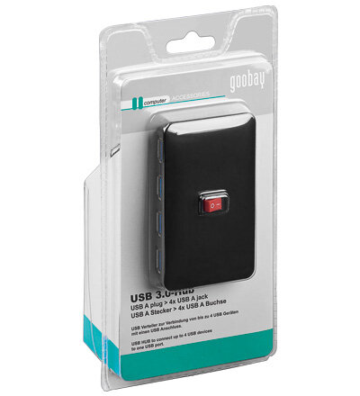 Goobay USB 3.0 Hub 4-Port