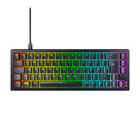 CHERRY XTRFY K5V2 Tastatur RGB Wired DE MX2A Rot 65% schwarz