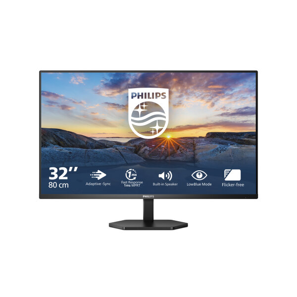 Philips 80,0cm (31,5") 32E1N3100LA 16:09 HDMI+D-SUB VA black retail