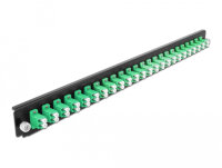 DELOCK 19" LWL Spleißbox Frontblende 24 Port...