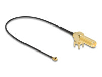DELOCK Antennenkabel RP-SMA 90° PCB Buchse zu I-PEX