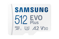 512GB Samsung microSDXC EVO Plus (2024) (Class10) retail