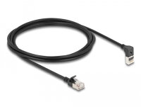 DELOCK RJ45 Netzwerkkabel Cat.6A S/FTP Slim 90° 2 m...