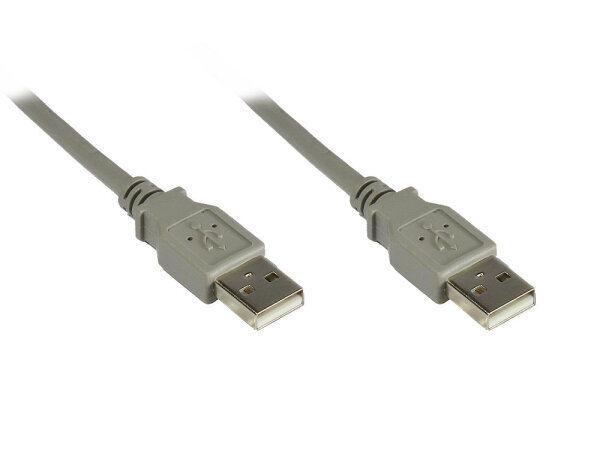 Good Connections USB2.0 Kabel A-A grau 3m