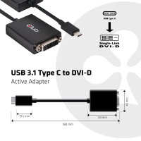 Club3D Adapter USB 3.1 C/DVI-D
