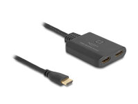 DELOCK HDMI Switch 2 x HDMI in zu 1 x HDMI out 8K 60 Hz