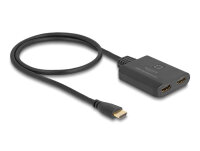 DELOCK HDMI Switch 2 x HDMI in zu 1 x HDMI out 8K 60 Hz