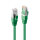 LINDY Patchkabel Cat6A S/FTP LSZH, grün          0,30m
