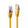 LINDY Patchkabel Cat6A S/FTP LSZH, gelb          0,30m