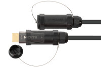 Python AOC Hybrid HDMI« 2.0b Kabel, stahlarmiert, 20m