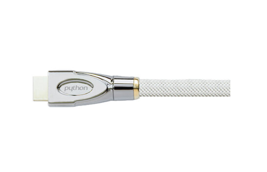 Python HDMI« 2.0 Kabel 4K2K Nylongeflecht weiß 0,5m