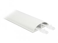 DELOCK Kabelkanal 119 x 26 mm - Länge 1 m weiß