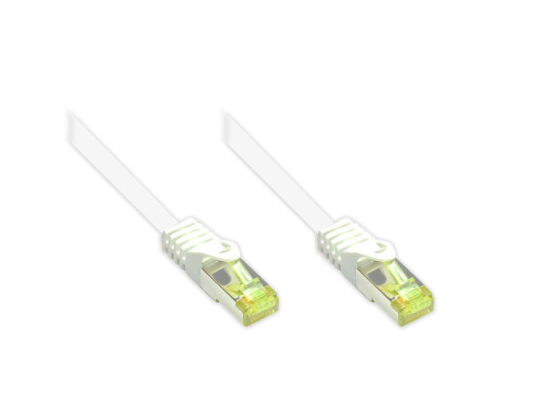 Good Connections  Patchkabel m. Cat.7 Rohkabel  weiß 15m