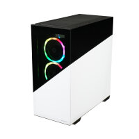 Enermax PC Case K8 RGB Tempered Glass Mid-Tower ATX WHITE