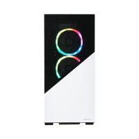 Enermax PC Case K8 RGB Tempered Glass Mid-Tower ATX WHITE