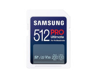 SD Card 512GB Samsung SDXC PRO Ultimate   (CL10) Reader...