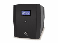 CONCEPTRONIC USV 1500VA/900W/2xSchuko/3xIEC/USB/RJ45/AVR  sw
